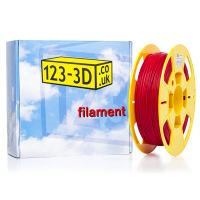 123-3D red flexible TPE filament 1.75mm, 0.5kg  DFF08003