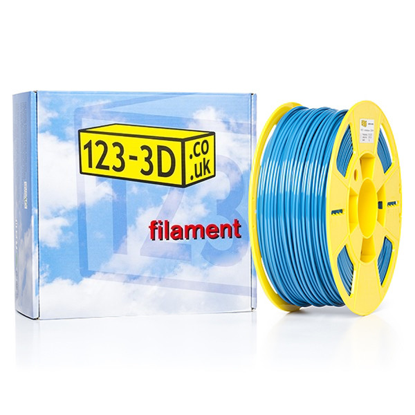 123-3D sky blue PETG filament 2.85mm, 1kg  DFE11014 - 1