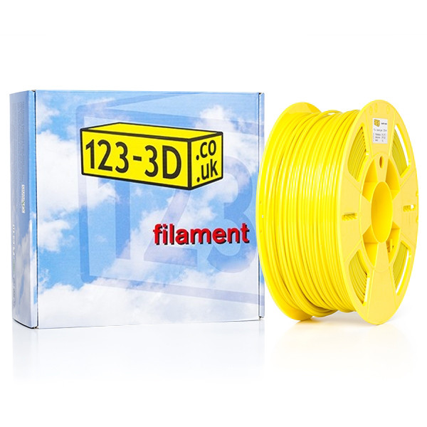 123-3D sulfur yellow PLA filament 2.85mm, 1kg  DFP11039 - 1