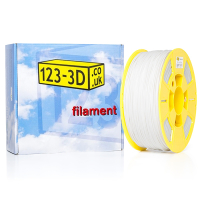 123-3D white HIPS filament 1.75mm, 1kg DFH02004c DFH11001