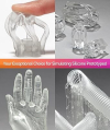 3DMaterials SuperElastic 60A Flexible Silicone Like 3D Printer Resin, 0.5kg DLQ06102 - 2