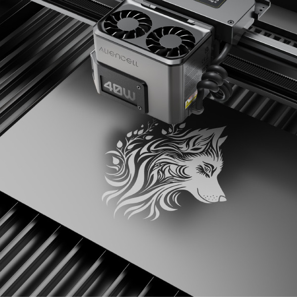 Aliencell X1 Laser Engraver + Air assist pro 40W DKI00555 - 3