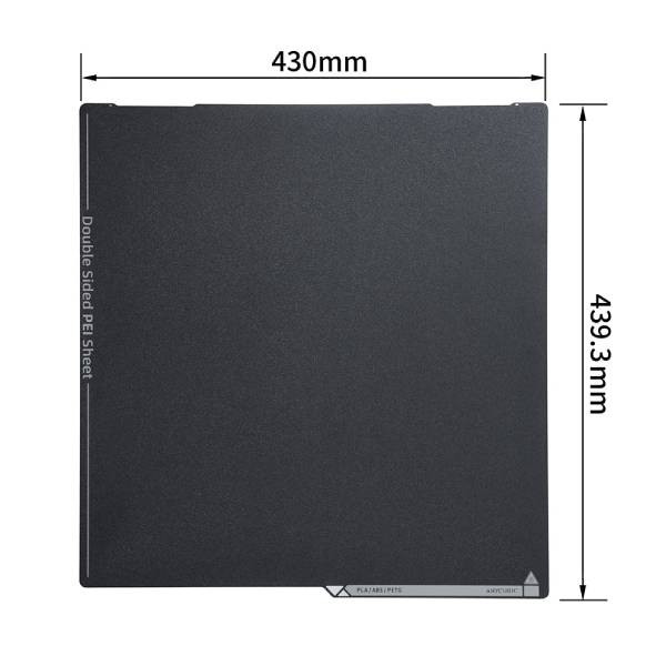 Anycubic Kobra 3 Max Pei Spring Steel Printbed 430 x 439.3mm DAR02389 - 2