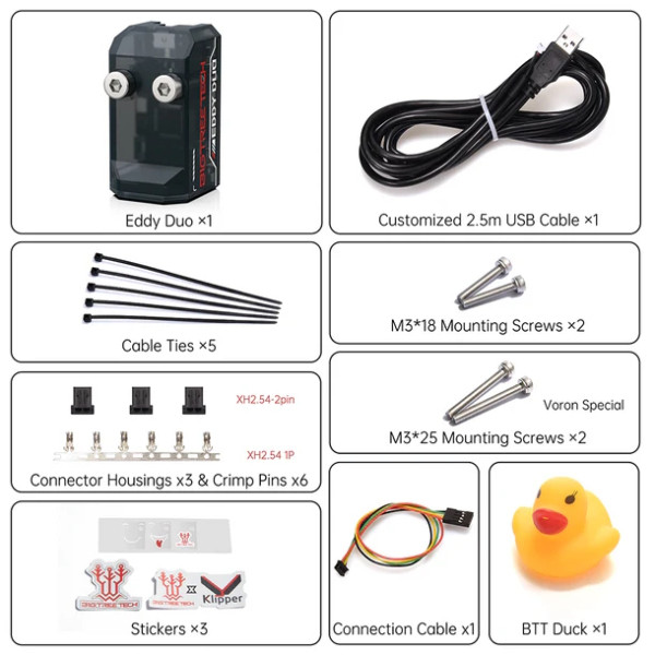 Bigtreetech Eddy Duo (USB or CAN) 1060000710 DAR01929 - 8