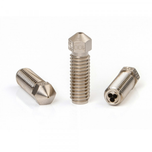 Bondtech CHT® Volcano brass coated nozzle | M6, 1.75mm x 0.40mm  DAR00851 - 1