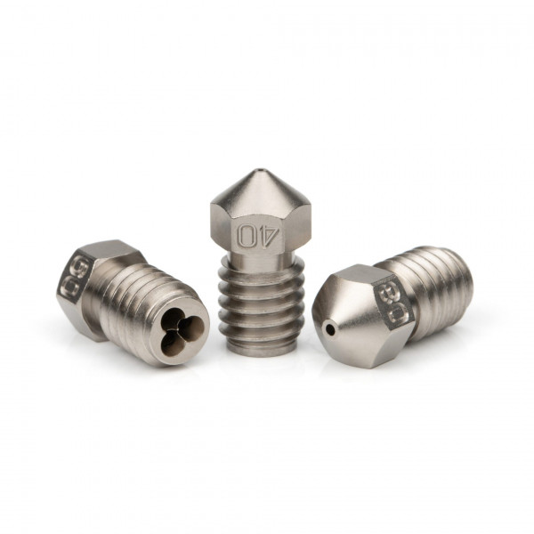Bondtech CHT® coated brass nozzle M6, 1.75 x 0.50mm 600-C-CHT-MOS-175-50 DBO00095 - 1
