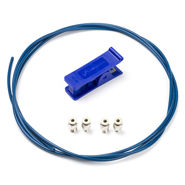 Capricorn XS PTFE tube incl. pneufit couplings and cutter, 1.75mm (2 metres) DBW00072 - 1
