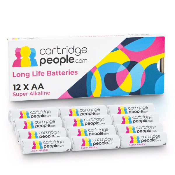 Cartridge People AA Super Alkaline Batteries (12 Pack)  CP27096 - 1