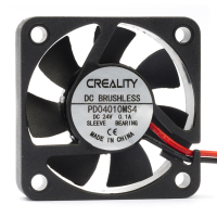 Creality3D Creality 3D CR-10S Pro / CR-X Nozzle fan | 24V | 40x40x10 axial with connector 400309049 DAR00041