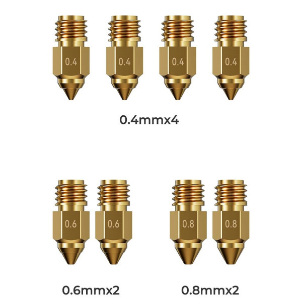 Creality 3D Ender-5 Max Brass Nozzle kit DAR02513 - 1