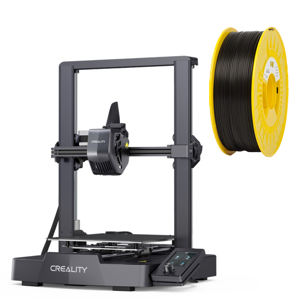 Creality 3D Ender 3 v3 SE 3D printer + 1.1kg Black PLA Creality3D