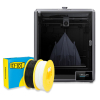 Creality 3D K1 Max 3D printer + 1.1kg Black PLA & 1.1kg White PLA