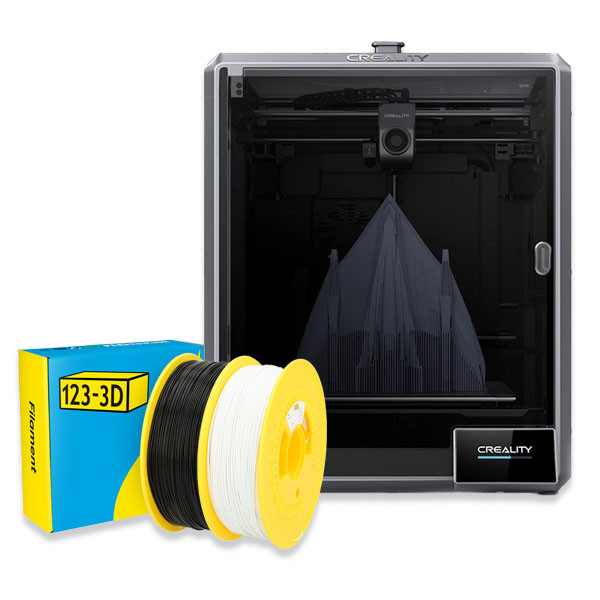 Creality3D Creality 3D K1 Max 3D printer + 1kg Black PLA & 1kg White PLA  DKI00208 - 1
