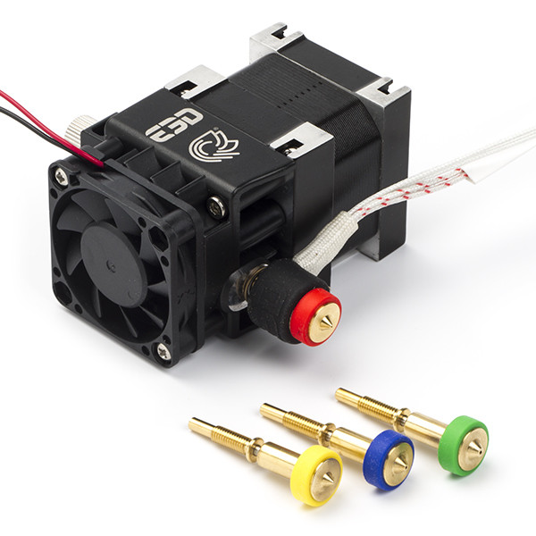 E3D Revo Hemera high performance kit 24 volt 1.75mm (0.25/0.4/0.6/0.8mm nozzles) HEMERA-175-RC-24V-AS-FL DED00307 - 1