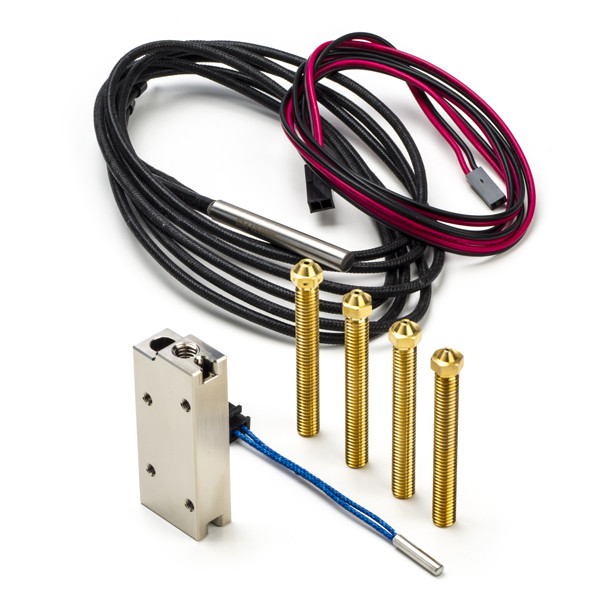 E3D Super Volcano Upgrade Starter Kit 2.85mm 24v (0.8, 1, 1.2, 1.4mm nozzle) SUPER-ERUPTION-24V-300 DED00230 - 1