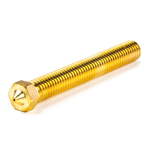 E3D Super Volcano brass nozzle, 1.75mm x 0.60mm E3DSVNB175MM060 SUPER-NOZZLE-175-0600 DED00164 - 1