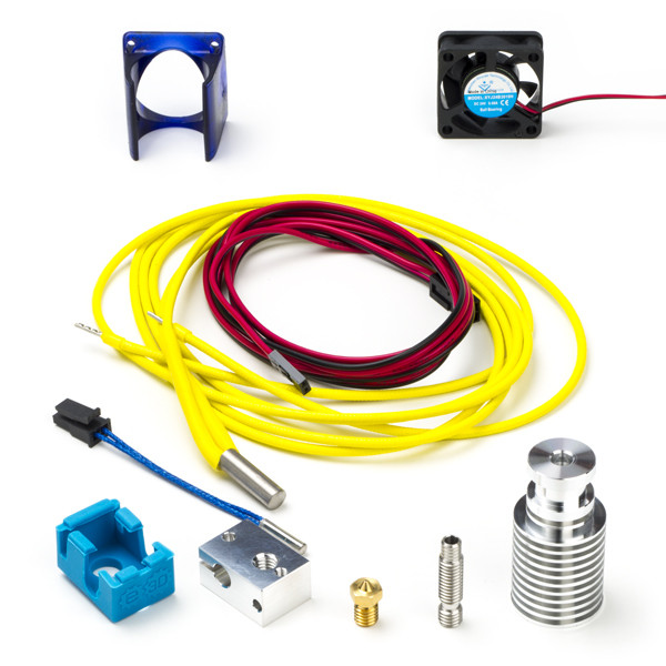E3D V6 All-Metal hotend kit | 24V Direct Drive, 2.85mm V6-300-D-24V DED00299 - 1
