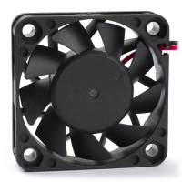 E3D axial Hemera fan, 40mm x 40mm x 10mm E-FAN-40-40-10-12V-BK-CABLE-MF DED00232