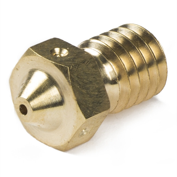 E3D v6 brass nozzle, 1.75mm x 0.80mm V6-NOZZLE-175-800 DED00014 - 1