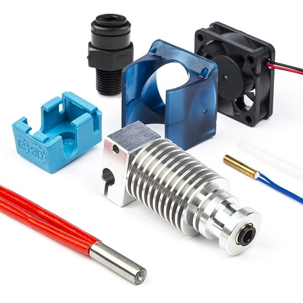 E3D v6 hotend complete kit 1.75mm, 24V thermistor cartridge bowden (original)  DED00083 - 1