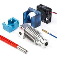 E3D v6 hotend complete kit with 1.75mm thermistor cartridge  DED00076