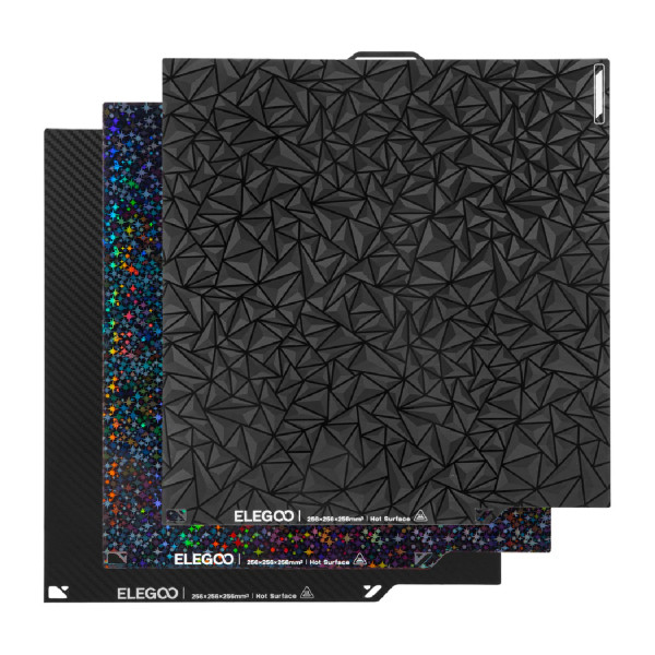 Elegoo Dual-Sided Build Plate Pack for Centauri Carbon/Centauri (3 pieces) DAR02418 Elegoo Dual-Sided Build Plate Pack for Centauri Carbon/Centauri (3 pieces) DAR02418 - 1
