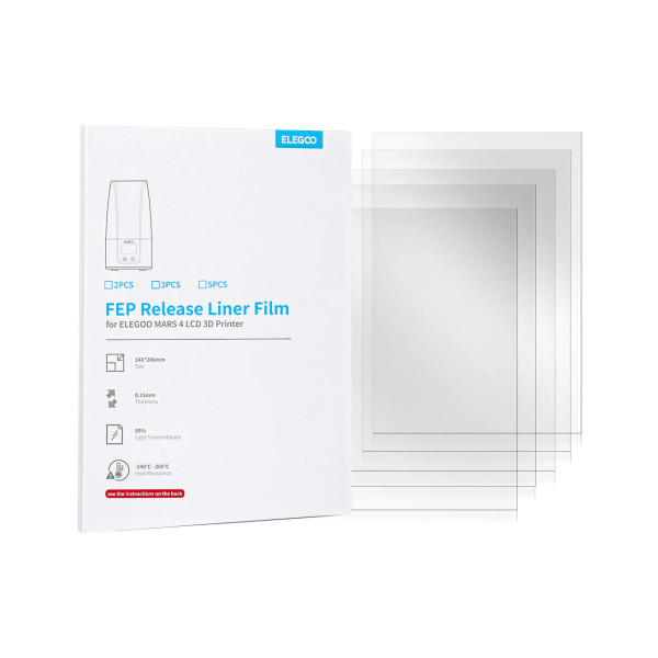 Elegoo Mars 4/4 Ultra PFA Film (5 pcs) DAR01501 - 1