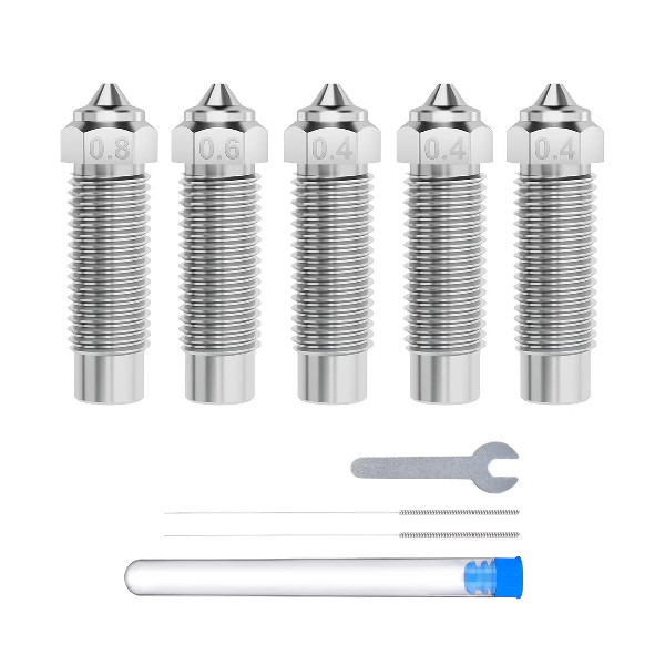 Elegoo Neptune 4 Plus & Max Hardened Steel Nozzle Kit DAR01531 - 1