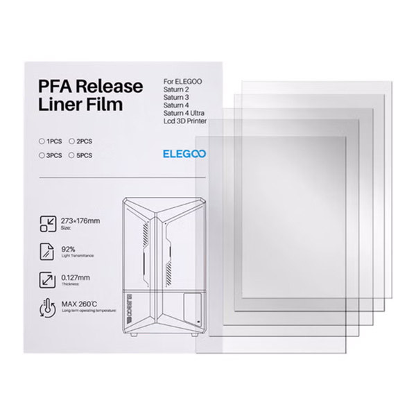Elegoo SATURN 4/4 Ultra PFA Film*5 DAR02060 - 1