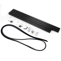 LDO Voron V2.4 ClickyClacky Door Kit panels Grey - Rev B DAR01673