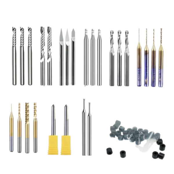 Makera Essential Milling Bit Set - Standard (26-Piece) DAR03055 - 1