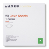 Mayku resin sheets, 1.5mm (20-sheets)