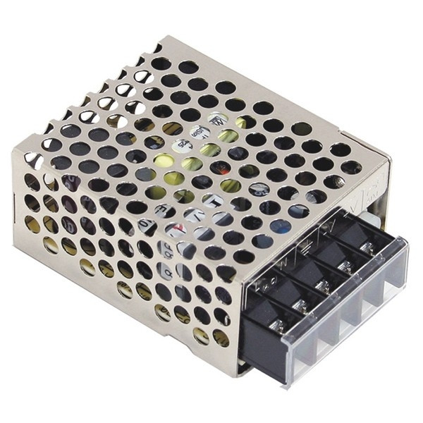 MeanWell Mean Well closed chassis power supply | 12V | 15.6W, 1.3A RS-15-12 LVE00122 - 1