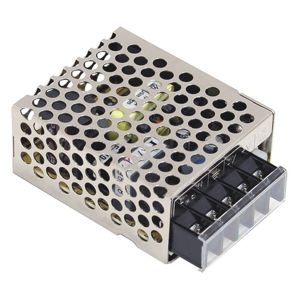 MeanWell Mean Well closed chassis power supply | 24V | 15W, 0.26A RS-15-24 LVE00129 - 1