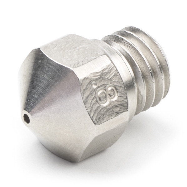 Plated A2 Hardened Tool Steel Nozzle RepRap - M6 Thread 3mm Filament —  Micro Swiss Online Store