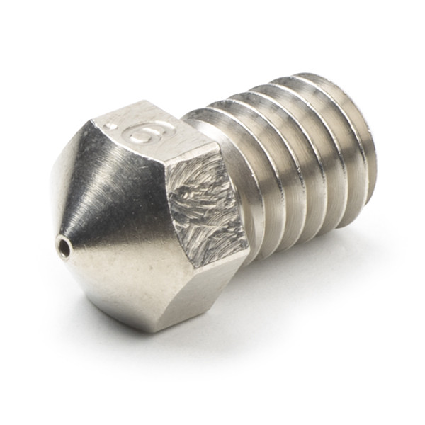 MicroSwiss Micro Swiss brass coated nozzle RepRap | M6 thread, 1.75mm x 0.6mm M2552-06 DMS00055 - 1