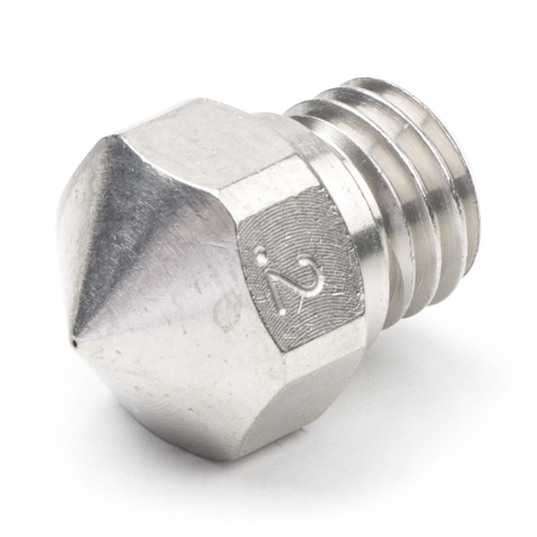 MicroSwiss Micro Swiss brass coated nozzle for MK10 full metal hotend kit, 1.75mm x 0.2mm M2557-02 DMS00076 - 1