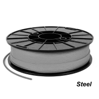 NinjaTek Cheetah steel grey TPU semi-flexible filament 3mm, 0.5kg  DFF02061