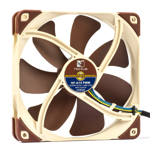 Noctua NF-A14 4-pin PWM fan 19177 DMO00075 - 1