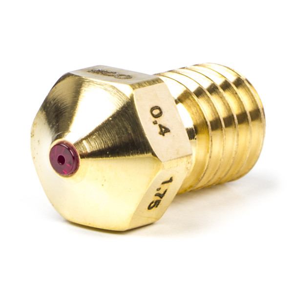 Oscar3D ECO ruby nozzle, 1.75mm x 0.40mm A-000227 DOS00000 - 1