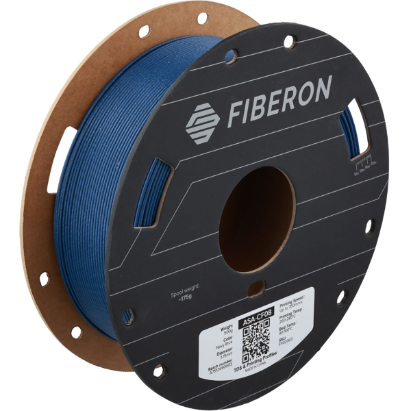 Polymaker Fiberon ASA-CF08 Filament 1.75 mm Navy blue 0.5 kg DFP14578 - 1