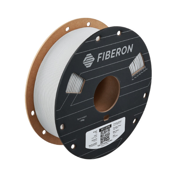 Polymaker Fiberon PET-GF15 Filament 1.75 mm Light Grey 1 kg DFP16279 - 1