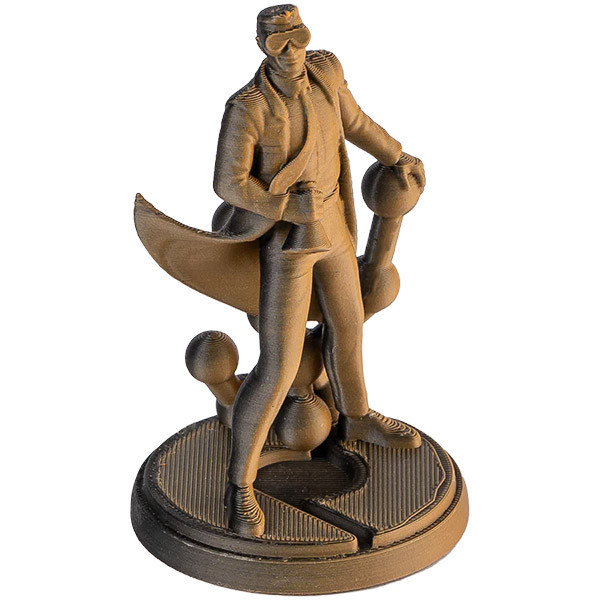 Polymaker Panchroma™ PLA Dual Matte filament Shadow Orange (Orange-Black) 1.75 mm 1 kg DFP14523 - 2