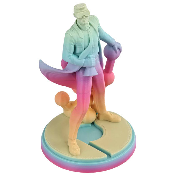 Polymaker Panchroma™ PLA Gradient Satin filament Rainbow 1.75mm 1 kg CA05001 DFP14535 - 2
