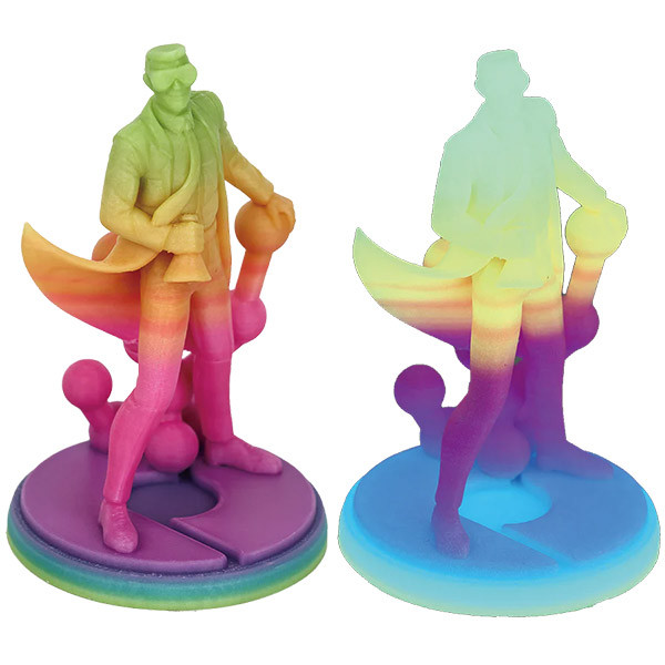 Polymaker Panchroma™ PLA Luminous filament Rainbow 1.75mm 1 kg CA09003 DFP14548 - 2
