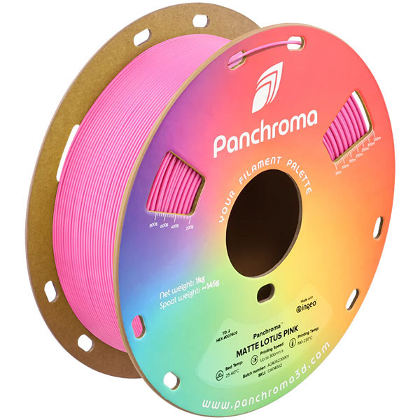 Polymaker Panchroma™ PLA Matte filament Lotus Pink 1.75mm 1 kg CA04002 DFP14475 - 1