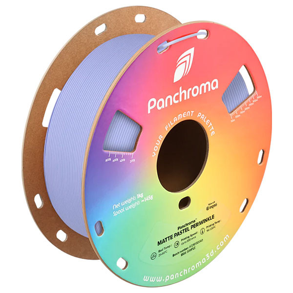 Polymaker Panchroma™ PLA Matte filament Pastel Periwinkle 1.75mm 1 kg CA04036 DFP14509 - 1