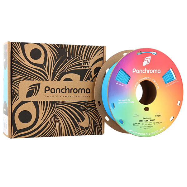 Polymaker Panchroma™ PLA Matte filament Sky Blue 1.75mm 1 kg CA04001 DFP14474 - 3