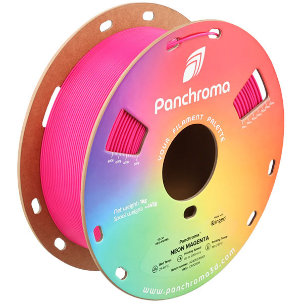 Polymaker Panchroma™ PLA Neon filament Magenta 1.75mm 1 kg CA02009 DFP14410 - 1