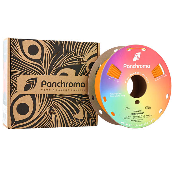 Polymaker Panchroma™ PLA Neon filament Orange 1.75mm 1 kg CA02008 DFP14409 - 3